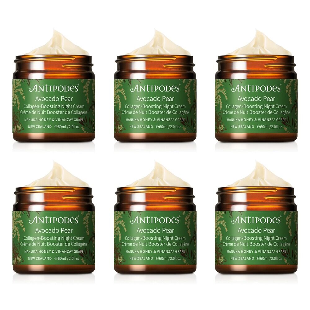 Antipodes Avocado Pear Nourishing Night Cream 60mL Pack of 6