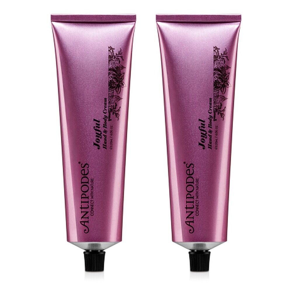 Antipodes Joyful Hand & Body Cream 120mL Pack of 2