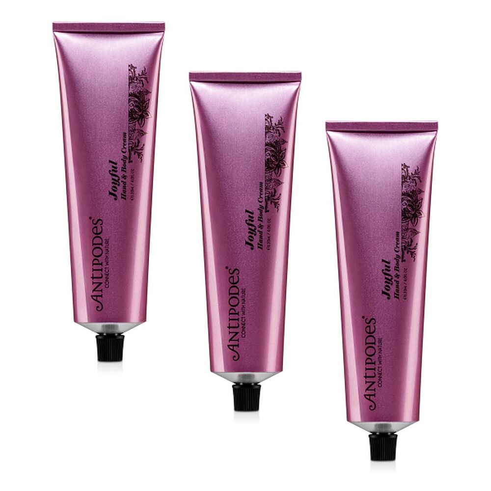 Antipodes Joyful Hand & Body Cream 120mL Pack of 3