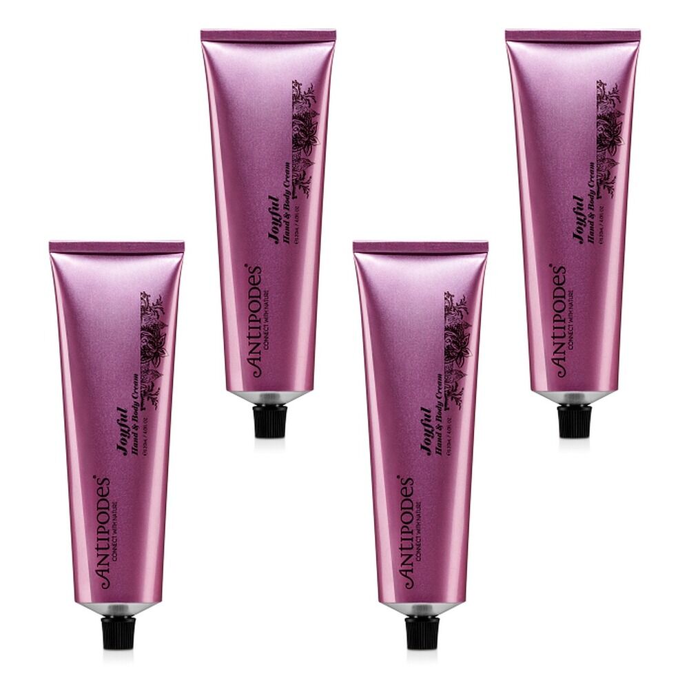 Antipodes Joyful Hand & Body Cream 120mL Pack of 4