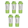 IsoWhey BPA Free Shaker Bottle 500mL Pack of 5