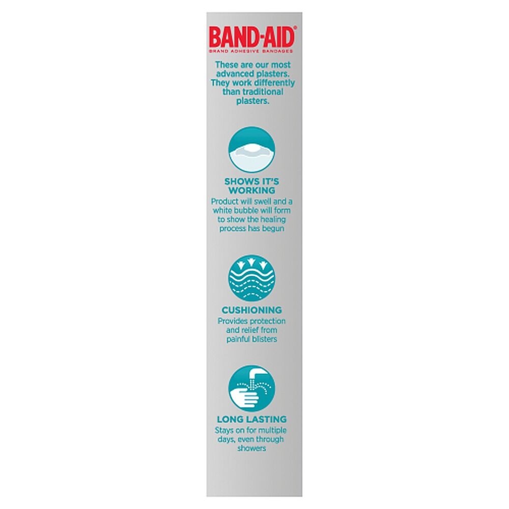 Band-Aid Advanced Healing Hydro Seal Blister Block Gel 4 Pack x 6