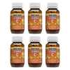Goldx Vitamin C 500mg Orange Flavour 100 Tablets Pack of 6