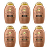 OGX Brazilian Keratin Smooth Shampoo for Dry Hair 385mL Pack of 6