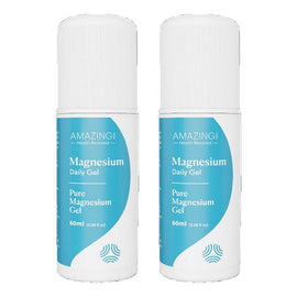 Amazing Oils Magnesium Daily Roll On Gel 60mL Pack of 2