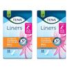 Tena Liners Ultimate Coverage Ultra Long Length 22 Pack x 6 Bundle of 2