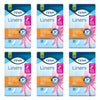 Tena Liners Ultimate Coverage Ultra Long Length 22 Pack x 6 Bundle of 6