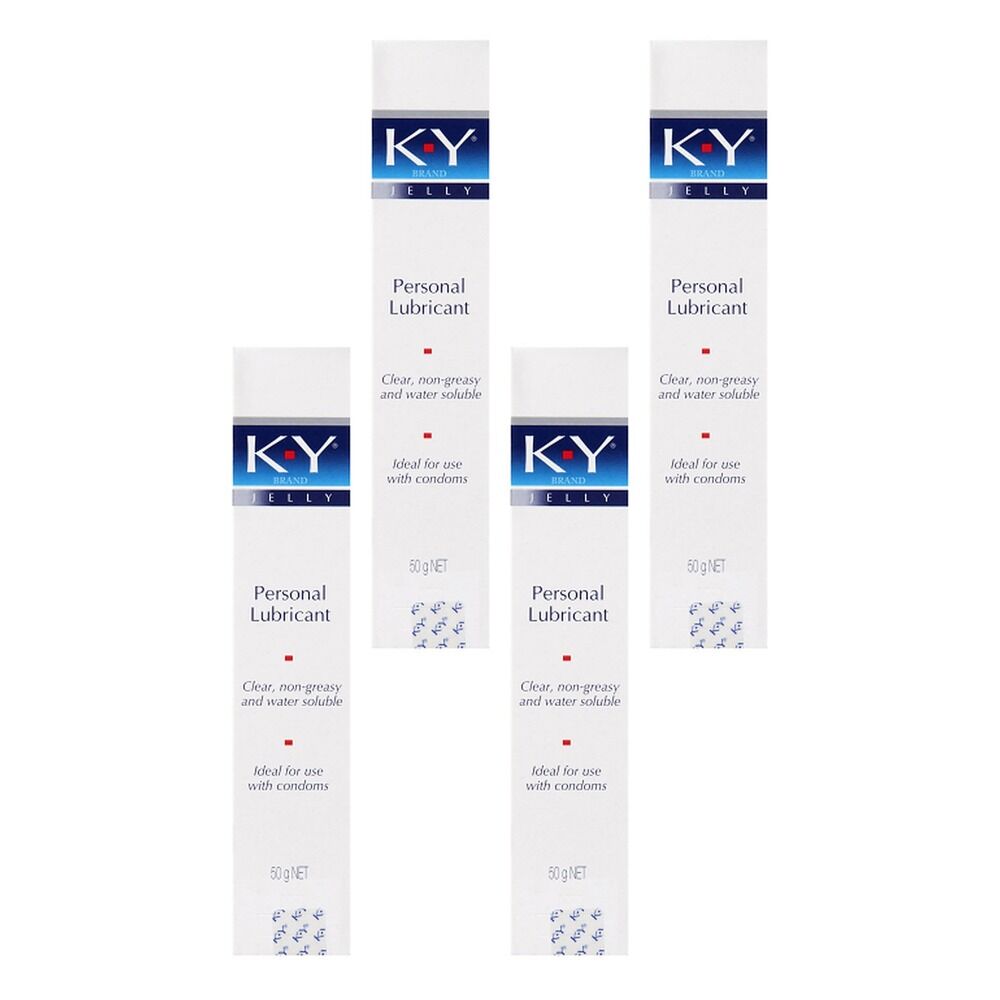 Durex Lubricating Jelly 50g Pack of 4