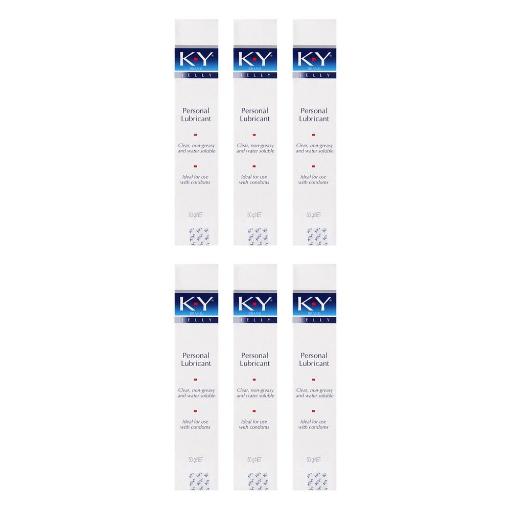 Durex Lubricating Jelly 50g Pack of 6