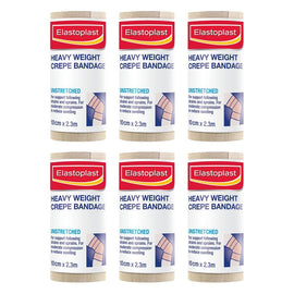 Elastoplast Heavy Crepe Bandage 10cm x 2.3m Pack of 6