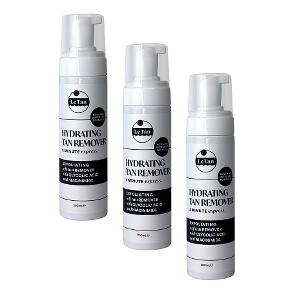 Le Tan Hydrating Tan Remover 200mL Pack of 3
