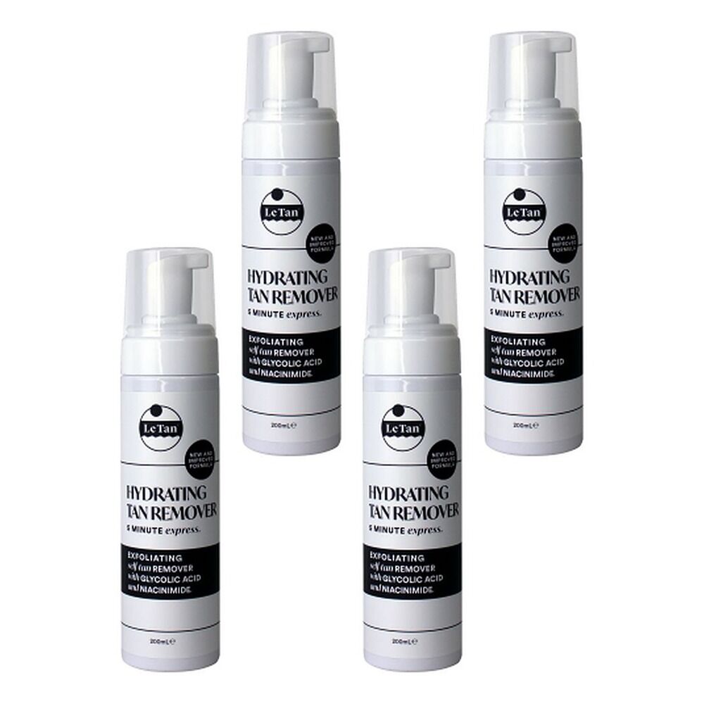 Le Tan Hydrating Tan Remover 200mL Pack of 4