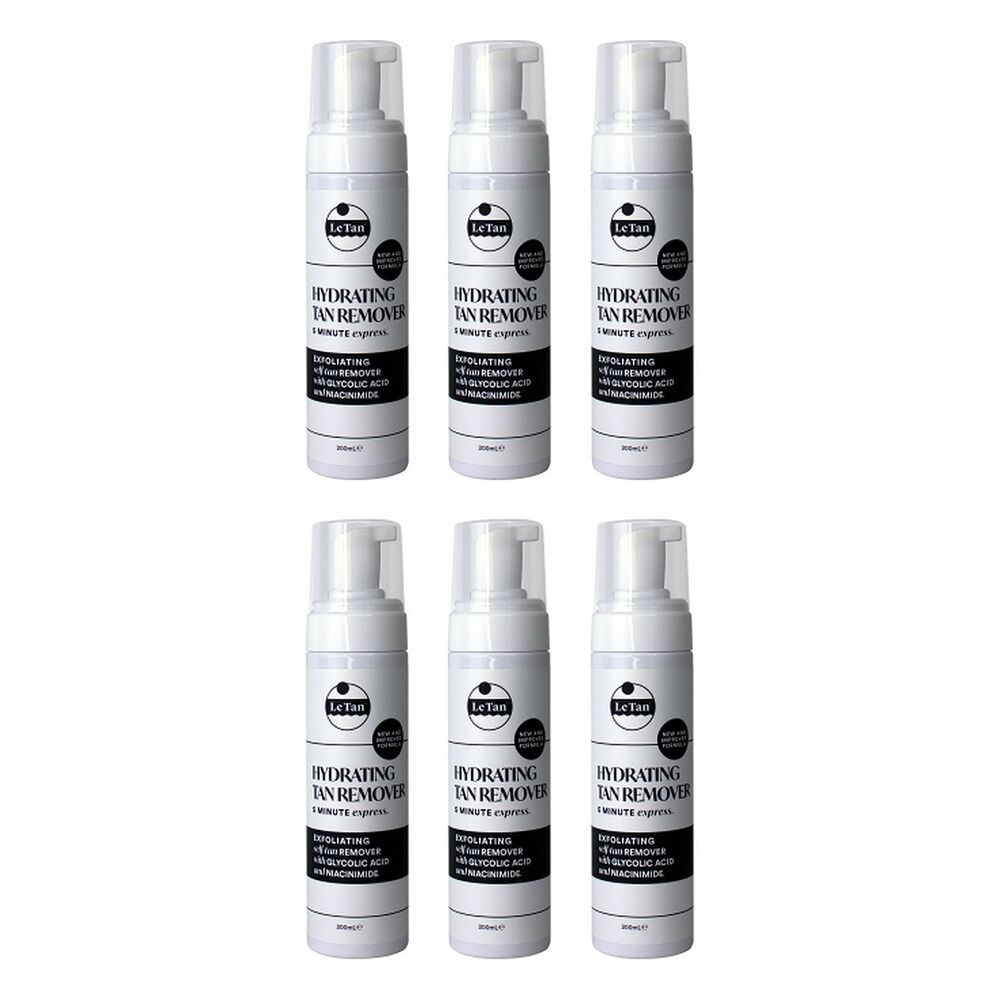 Le Tan Hydrating Tan Remover 200mL Pack of 6