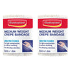 Elastoplast Medium Weight Crepe Bandage 5cm x 1.6m Pack of 2