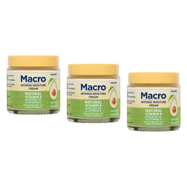 Macro Natural Vitamin E Cream 100g Pack of 3