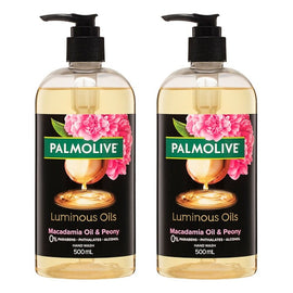Palmolive Luminous Oils Hand Wash Invigorating Macadamia Oil with Pack of 2