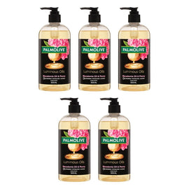 Palmolive Luminous Oils Hand Wash Invigorating Macadamia Oil with Pack of 5