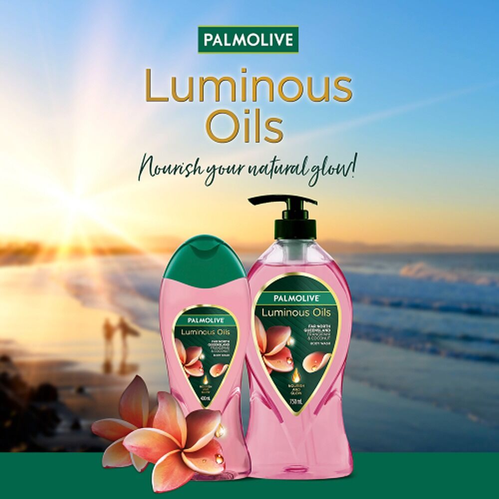Palmolive Luminous Oils Shower Gel Coconut Oil with Frangipani 400mL