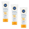 NIVEA SUN Sensitive Protect Sunscreen Lotion SPF50 100mL Pack of 3