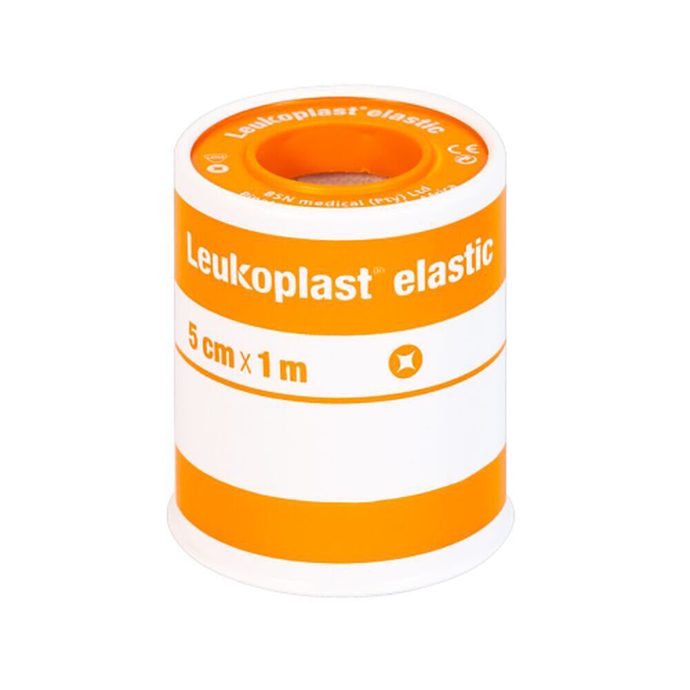 Leuko Leukoplast Elastic Rubber Tape 5cm x 1m