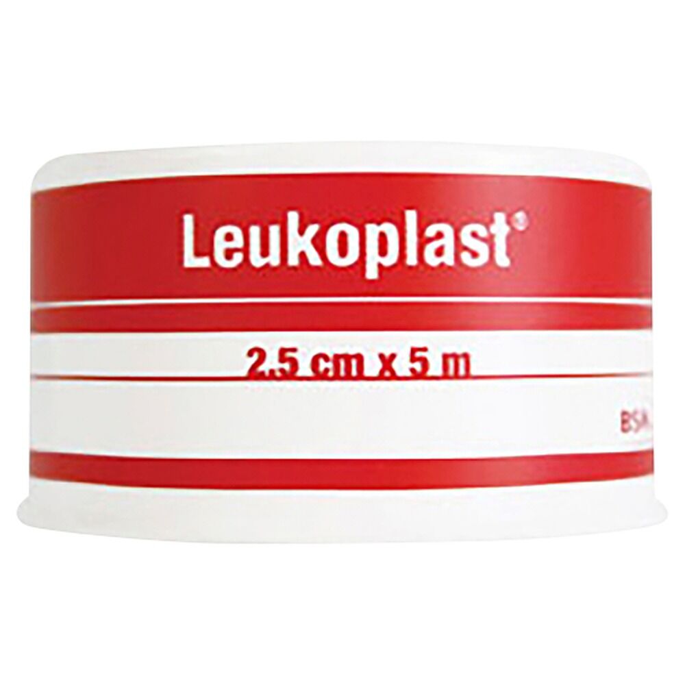 Leuko Leukoplast Normal Tan Zinc Oxide Tape 2.5cm x 5m