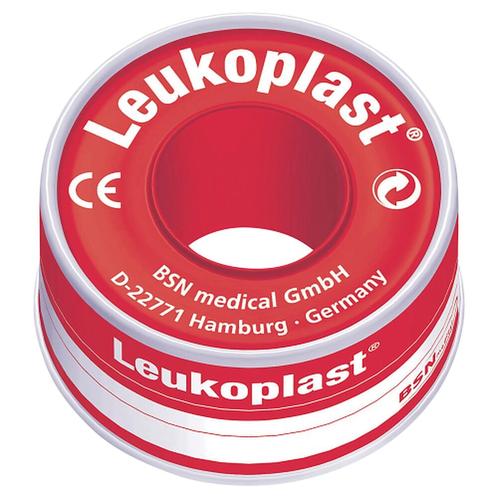 Leuko Leukoplast Normal Tan Zinc Oxide Tape 2.5cm x 5m