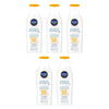 NIVEA Sensitive Protect SPF50 Sunscreen Lotion 200mL Pack of 5
