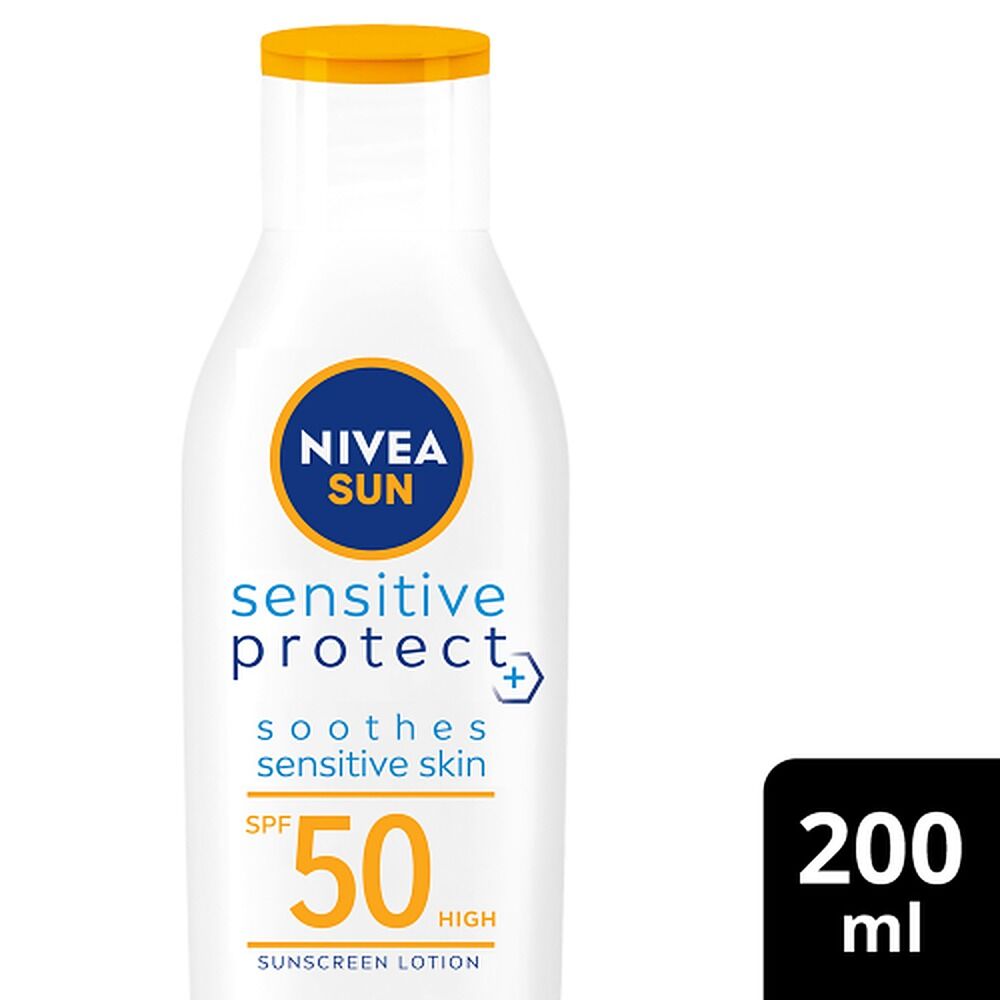 NIVEA Sensitive Protect SPF50 Sunscreen Lotion 200mL