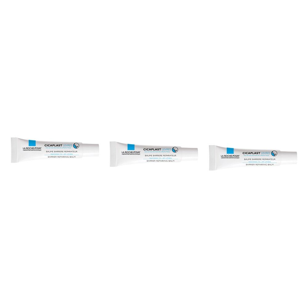 La Roche-Posay Cicaplast Lip Balm 7.5mL Pack of 3