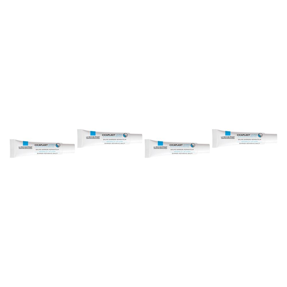 La Roche-Posay Cicaplast Lip Balm 7.5mL Pack of 4