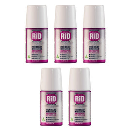 Rid Itch Relief 3in1 Repellent Roll-On 50mL Pack of 5