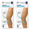 Thermoskin Stabilising Knee Sleeve Medium Beige Pack of 2