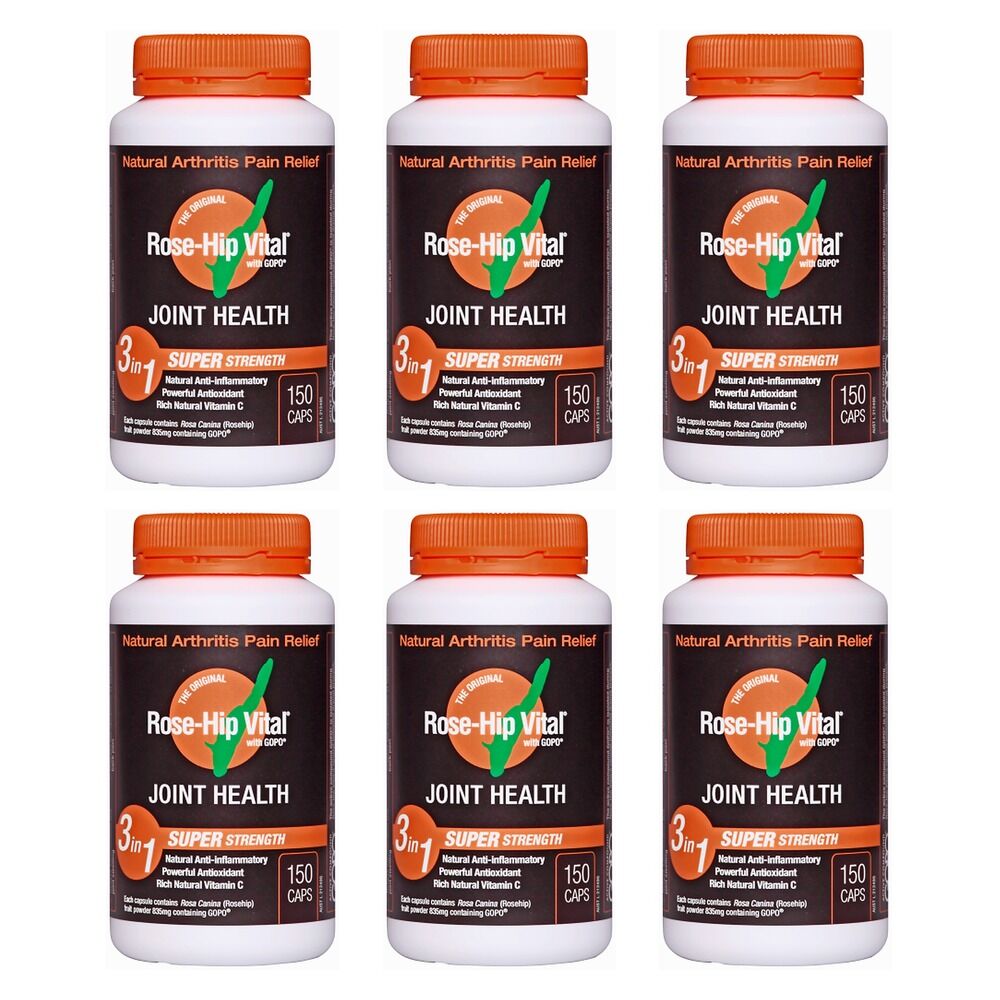 Rose-Hip Vital Joint Health 150 Capsules Pack of 6