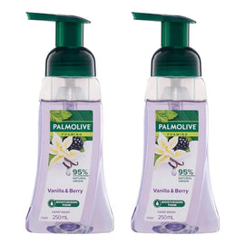 Palmolive Foaming Nourishing Hand Wash Vanilla & Wild Berries 250mL Pack of 2
