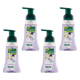 Palmolive Foaming Nourishing Hand Wash Vanilla & Wild Berries 250mL Pack of 4