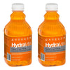 Hydralyte Orange Flavoured Electrolyte Solution 1 L Pack of 2