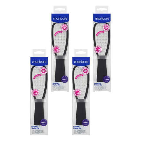 Manicare pediPRO Double-Sided Callus File Pack of 4