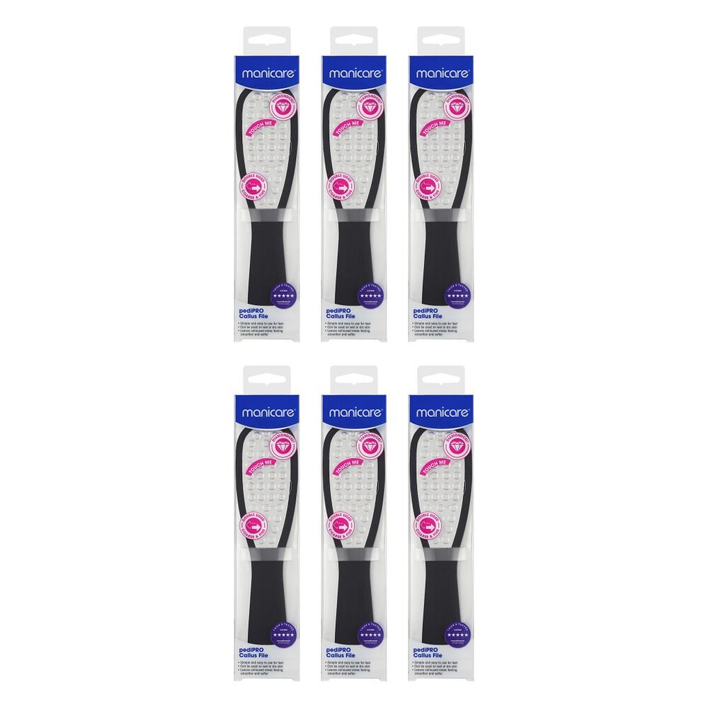 Manicare pediPRO Double-Sided Callus File Pack of 6