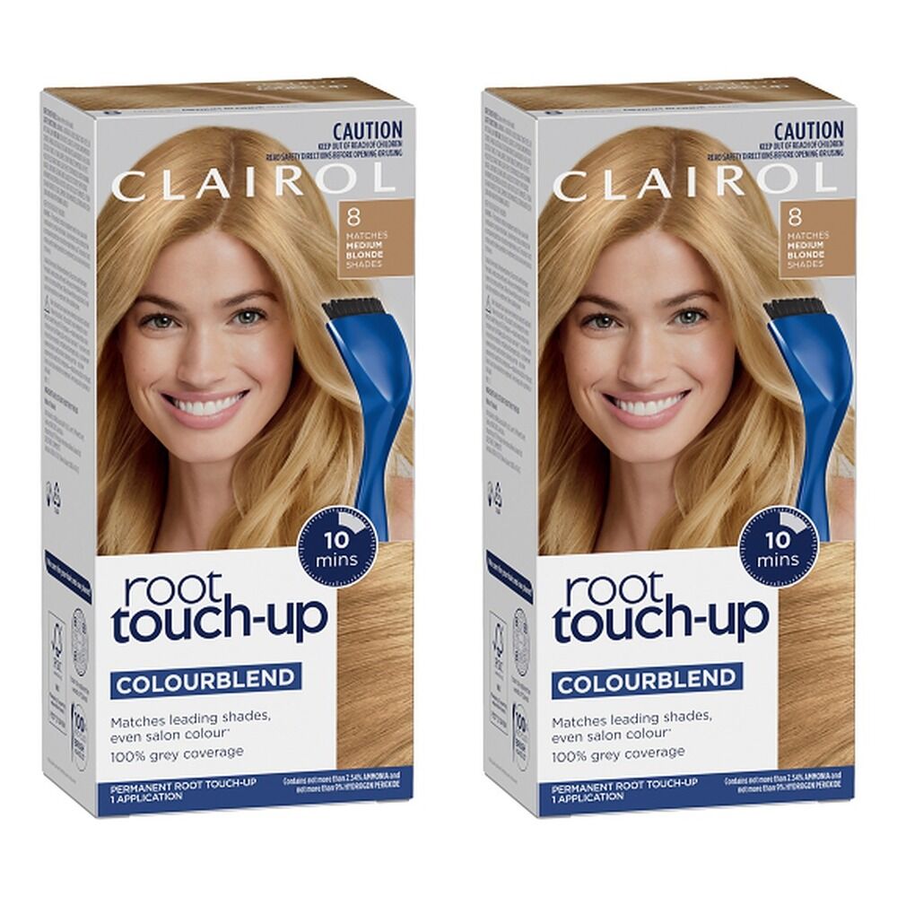 Clairol Root Touch-Up 8 Medium Blonde Pack of 2