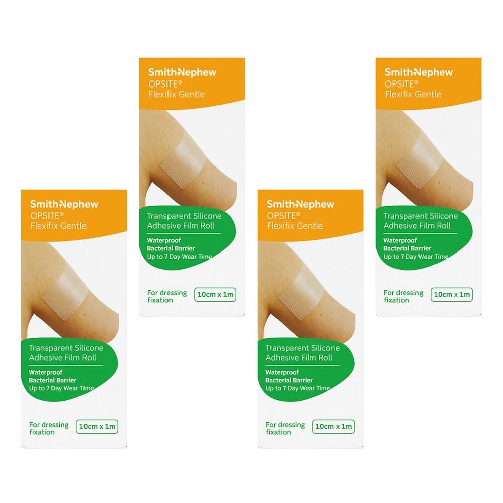 Opsite Flexifix Gentle Adhesive Film 10cm x 1m Pack of 4