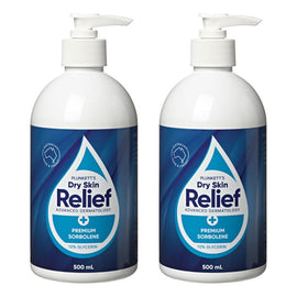 Plunketts Dry Skin Relief Premium Sorbolene 10% Glycerin 500mL Pack of 2