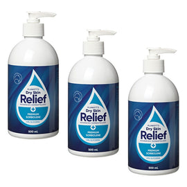 Plunketts Dry Skin Relief Premium Sorbolene 10% Glycerin 500mL Pack of 3