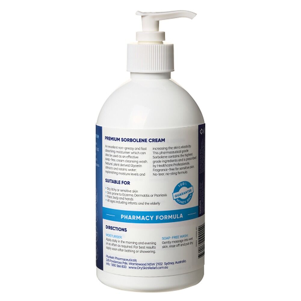Plunketts Dry Skin Relief Premium Sorbolene 10% Glycerin 500mL