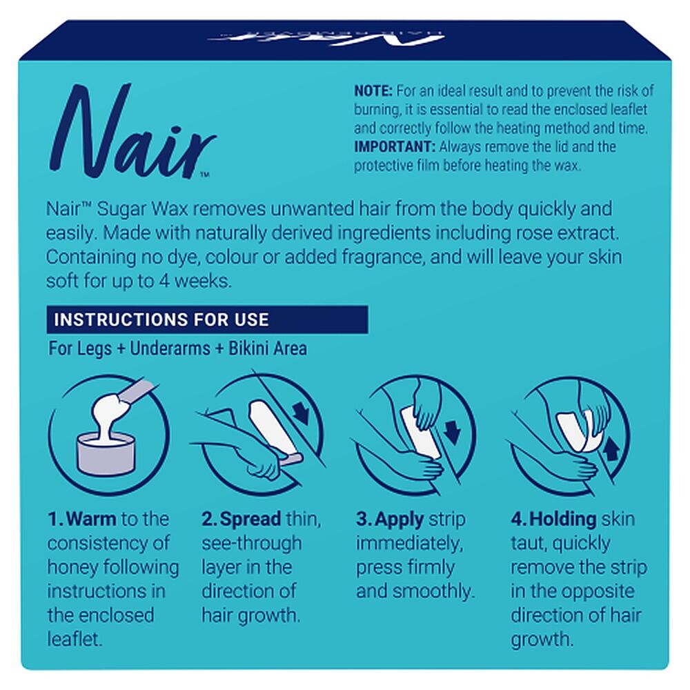 Nair Natural Origin Sugar Wax 508g