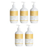 Natuva Body Milk & Honey Body Wash 1 L Pack of 5