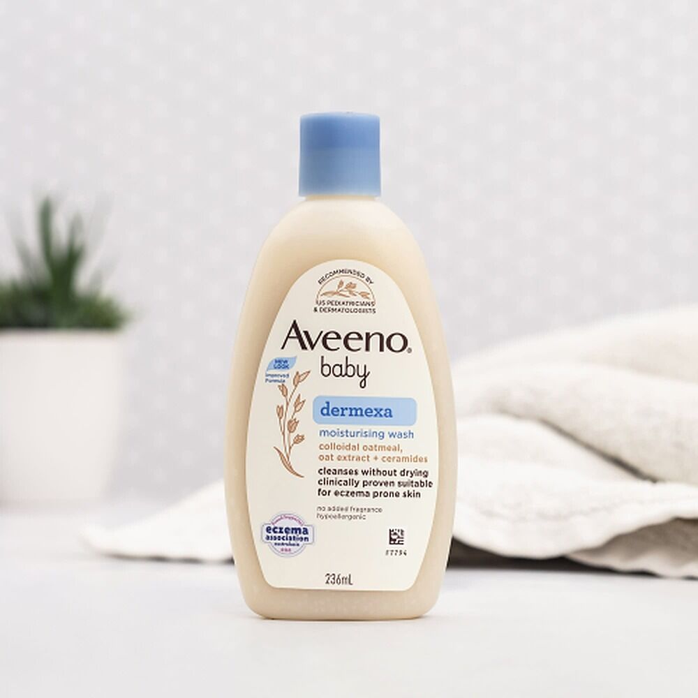 Aveeno Baby Dermexa Moisturising Wash 236mL