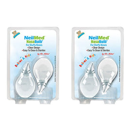 Neilmed Nasabulb Nose Aspirator 2 Pack Bundle of 2
