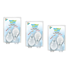 Neilmed Nasabulb Nose Aspirator 2 Pack Bundle of 3