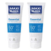Maxiblock Sun Essential Sunscreen SPF50+ 100mL Pack of 2