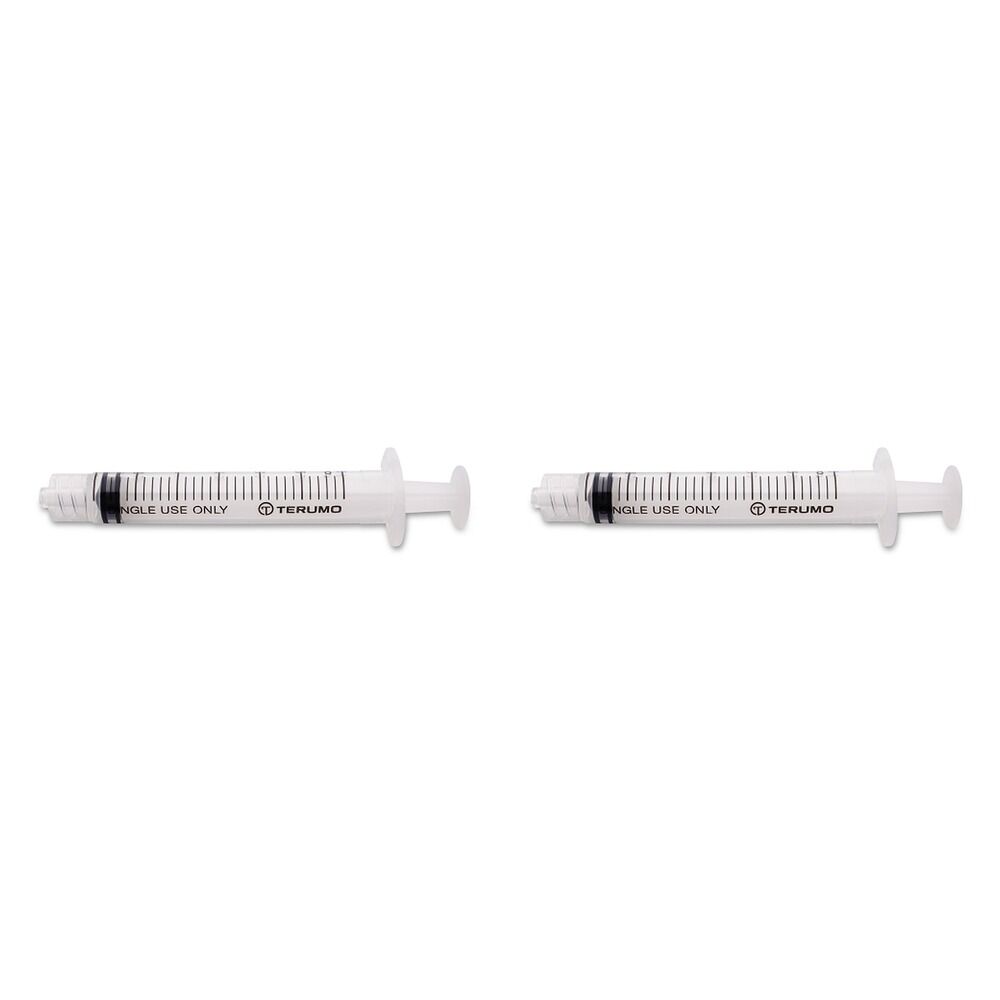 Terumo Syringe NN 3mL LL 100 Pack Bundle of 2